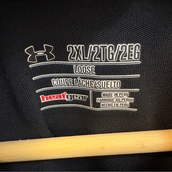 Under Armour Men's Black Polo Shirt - Picture 3 of 5